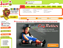 Tablet Screenshot of jouet-et-cie.com